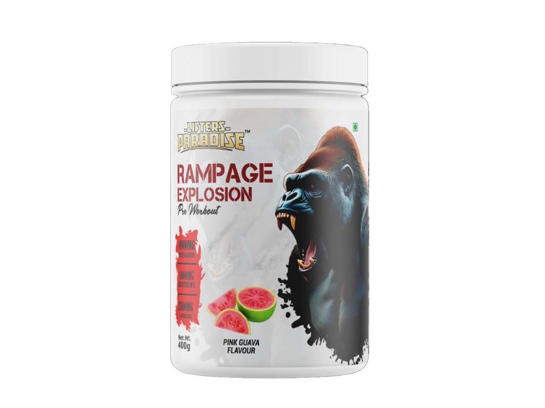 RAMPAGE EXPLOSION 400 GRAMS (PRE WORKOUT)