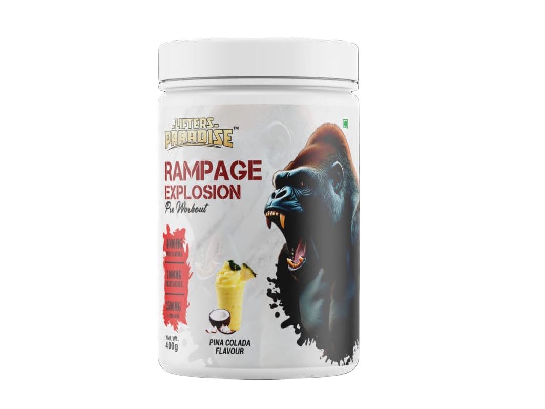 RAMPAGE EXPLOSION 400 GRAMS (PRE WORKOUT)