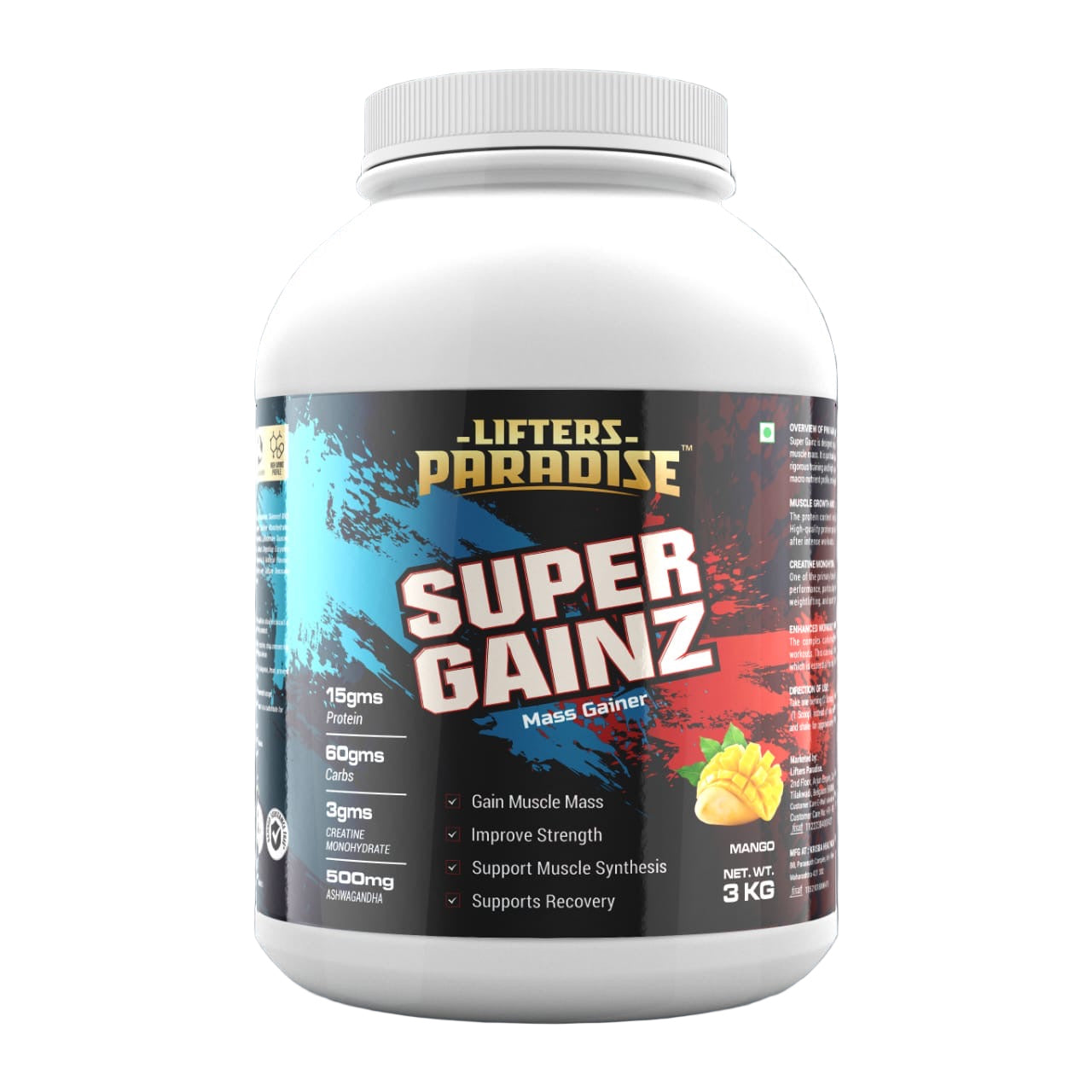 SUPER GAINZ 3KG