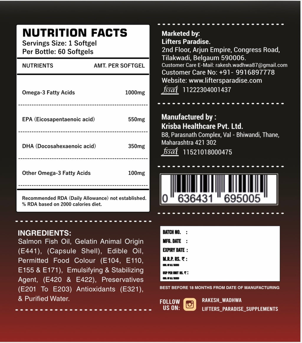 OMEGA 3 TRIPLE STRENGTH