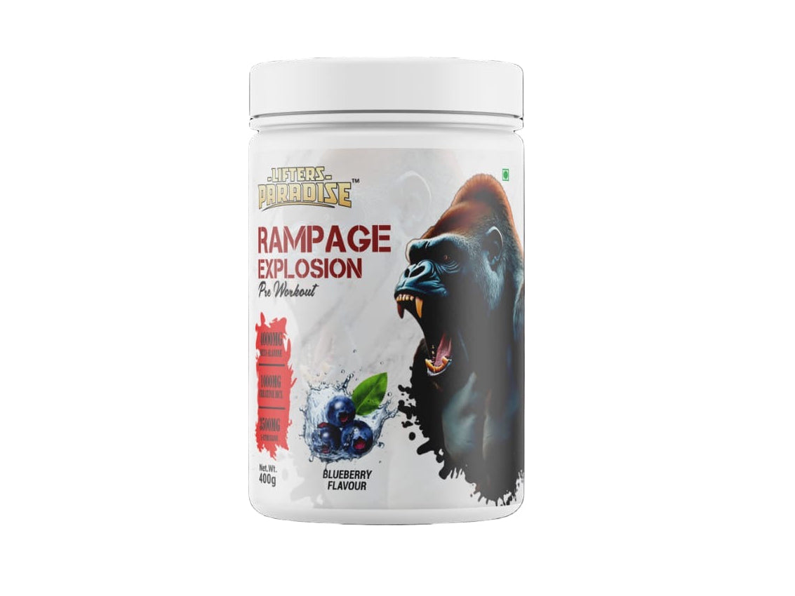 RAMPAGE EXPLOSION 400 GRAMS (PRE WORKOUT)